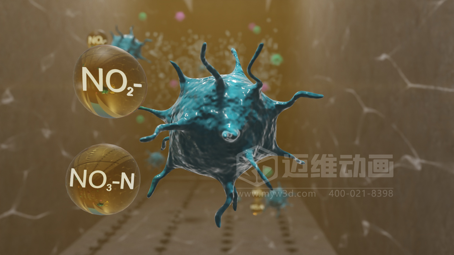 工業(yè)三維動畫制作,企業(yè)展示市政污水處理技術的得力宣傳展示工具！(圖3)