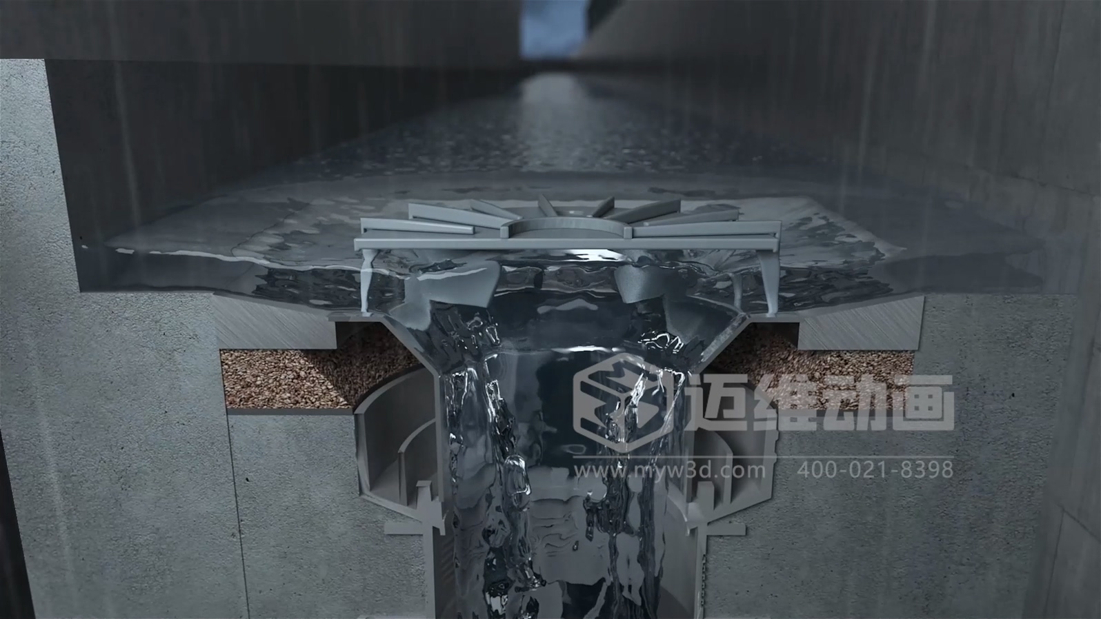 傳統(tǒng)營銷已 Out！三維動畫助力虹吸雨水管道系統(tǒng)強(qiáng)勢出圈，秒變吸睛爆款(圖2)