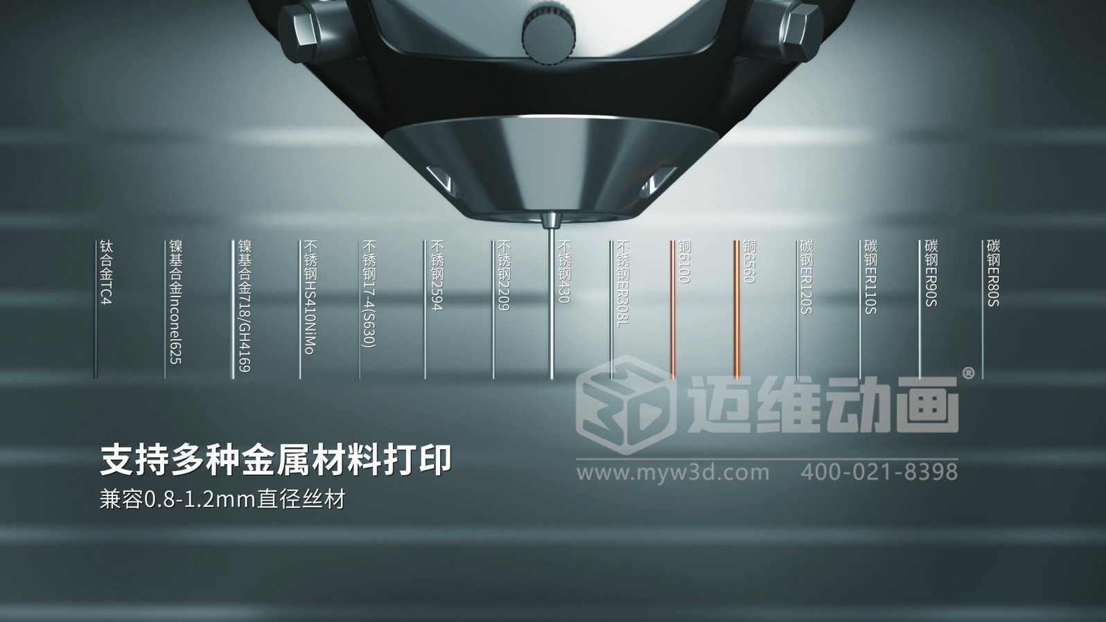 想讓客戶秒懂你的 3D 打印機(jī)？用三維動(dòng)畫展示激光送絲設(shè)備生產(chǎn)工藝，接單更輕松(圖6)