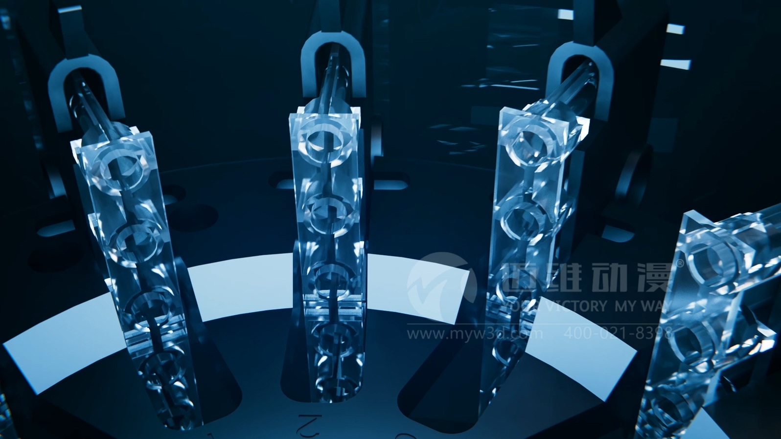 全自動(dòng)血型分析儀產(chǎn)品三維動(dòng)畫(huà)(圖2)